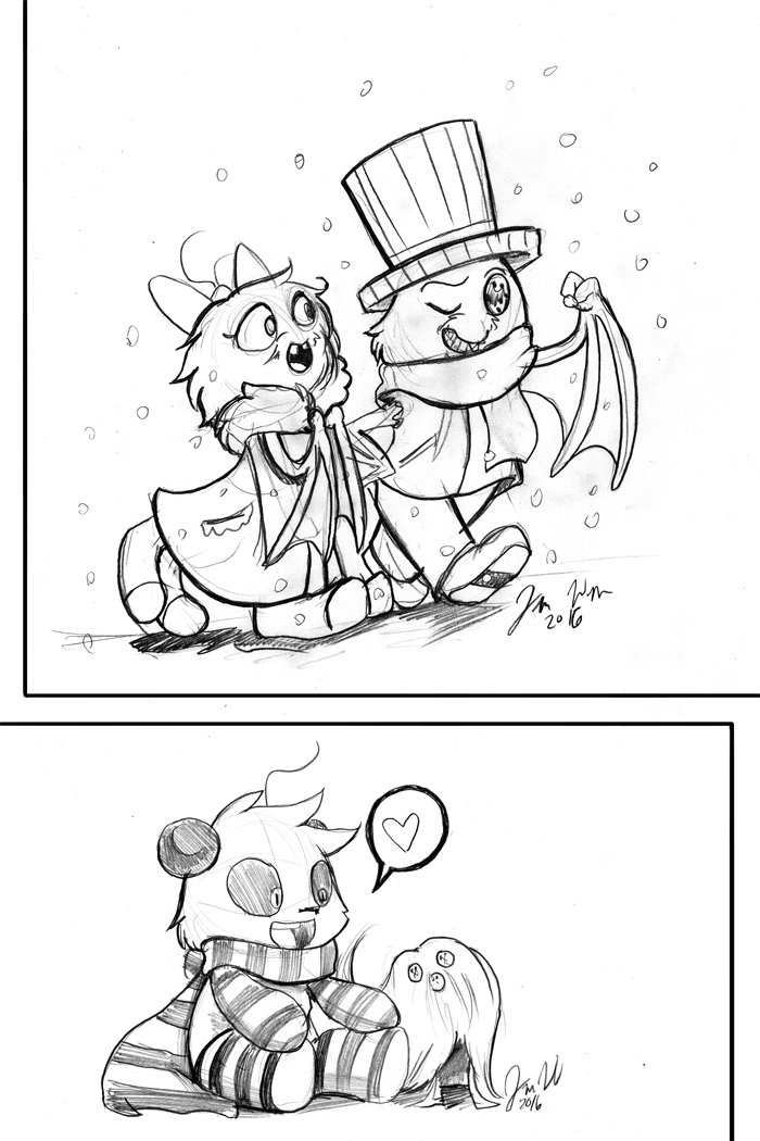 Winter break Doodles X2