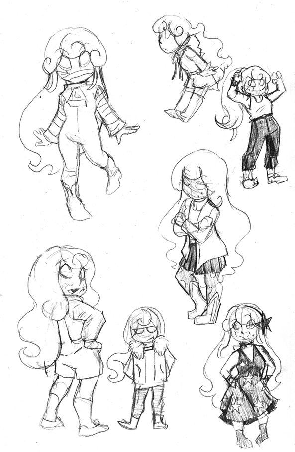 Sam doodles